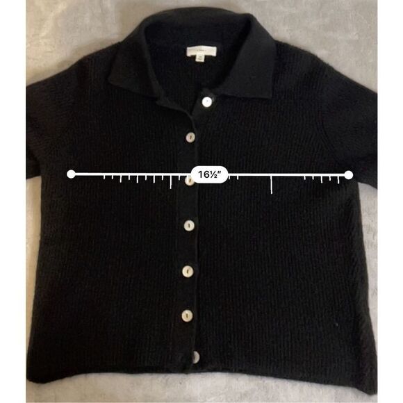 Women’s Black Button Down Cardigan XS - Picture 6 of 7
